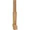 Ekena Millwork Kennewick Rough Sawn Timber Gable Bracket, Western Red Cedar, 96"W x 36"H x 4"D x 4"F, 9/12 Pitch GBW096X36X0404KEN00RWR - alternate 2